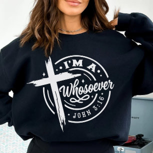 Ik ben een wie John 3-16 T-shirt