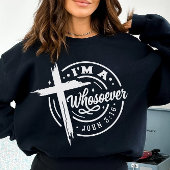 Ik ben een wie John 3-16 T-shirt