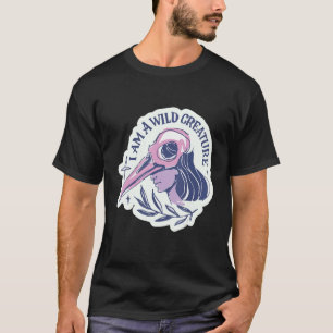 Ik ben een wild beest met heksen t-shirt