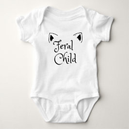Ik ben een wild kind - Wild Child Gift Romper