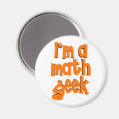 IK BEN EEN WISKUNDE GEEK MAGNEET (Voorkant / Achterkant)