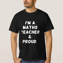 IK BEN EEN WISKUNDELER & TROTS T-SHIRT