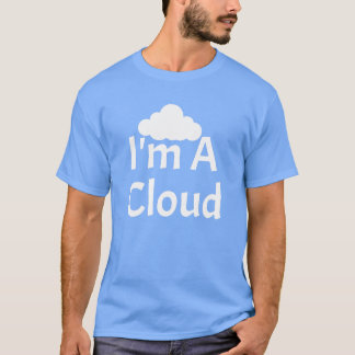 Ik ben een wolk lui Halloween kostuum T-shirt