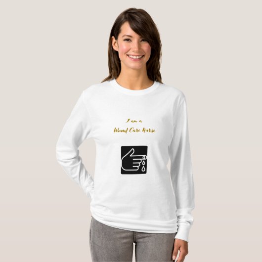 Ik ben een Wondverzorger - Wondverzorger T-shirt (Voorkant volledig)