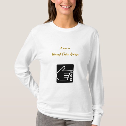 Ik ben een Wondverzorger - Wondverzorger T-shirt (Voorkant)