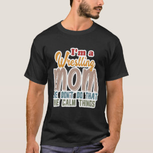 Ik ben een worstelende moeder We doen niet dat rus T-shirt