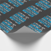 Ik ben een Wrestler Offense Defense Wrestling Figh Cadeaupapier (Hoek)