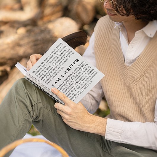 IK BEN EEN WRITER Custom Notitieboek