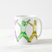 Ik ben een X!!! Koffiemok (Voorkant rechts)