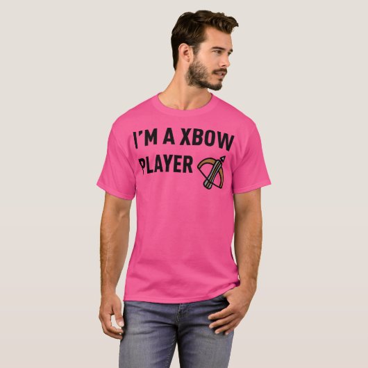 Ik ben een Xbow-speler - CR T-shirt (Voorkant volledig)