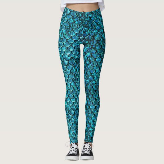 Ik ben een Zeemeermin Leggings (Voorkant)