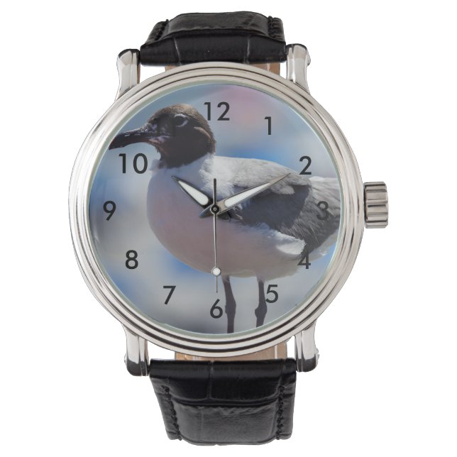 Ik ben een zeemeeuw horloge (Voorkant)