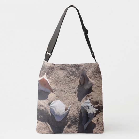 Ik ben een Zeeschelp - Cross-Body Tas v1.1 (Achterkant)