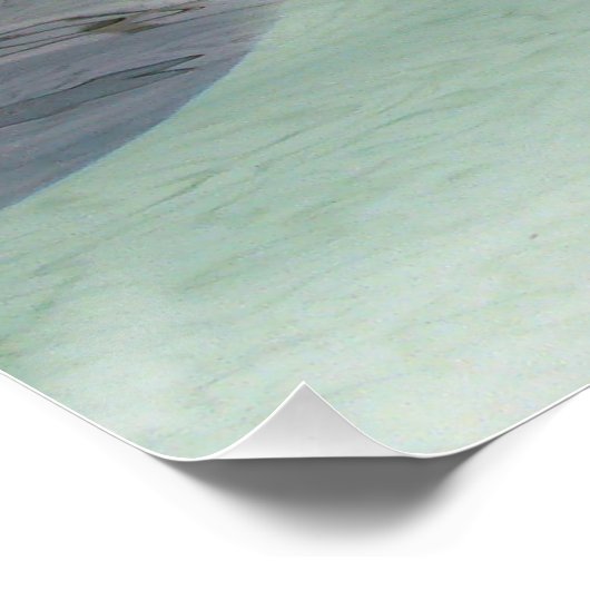 Ik ben een zegel perfect poster (Hoek)