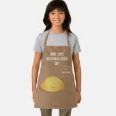 Ik ben een Zelfstarter Sourdough Brood Bruin Wit Schort (Insitu)