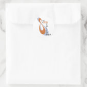 Ik ben een Zenfollower Sticker (Tas)