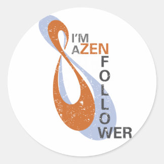 Ik ben een Zenfollower Sticker