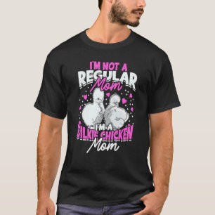 Ik ben een zijdehoender Moeder Pluimvee Zijdehoend T-shirt