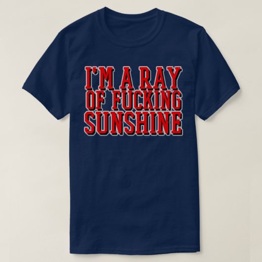 Ik ben een zonnestraal t-shirt (Design voorkant)