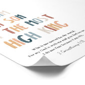 Ik ben een zoon van het hoogste poster (Hoek)