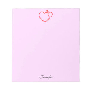 Ik ben een Zuster Stethoscoop Gepersonaliseerde Na Notitieblok