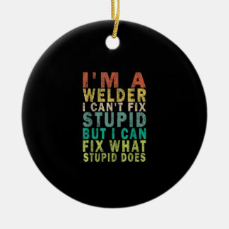 Ik ben een zwakkere die ik vergif, maar ik kan het keramisch ornament
