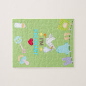 Ik ben een zwangere puzzel legpuzzel (Horizontaal)