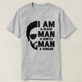 IK BEN EEN ZWART MAN (Baard) T-shirt