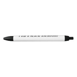 Ik ben een zwarte archief inktpen inkt pen