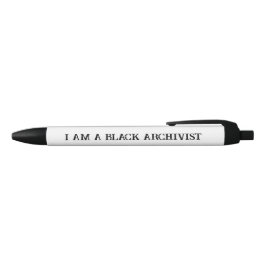 Ik ben een zwarte archief inktpen inkt pen