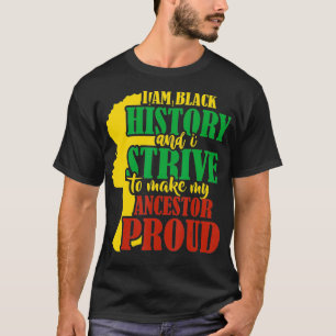 Ik ben een zwarte geschiedenis en streef naar mijn t-shirt