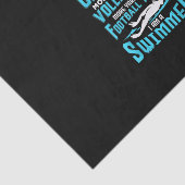 Ik ben een zwembere grappigste zwembad met een ove tissuepapier (Detail)