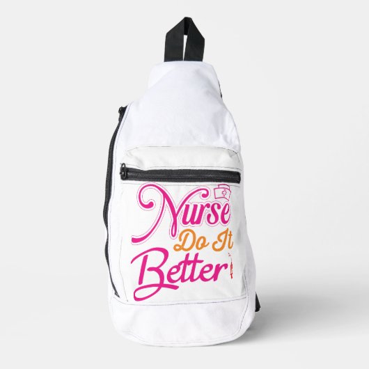 IK BEN EENHOORNVERPLEEGSTER SLING BAG (Voorkant)