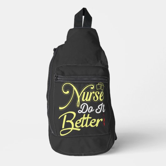 IK BEN EENHOORNVERPLEEGSTER SLING BAG (Voorkant)