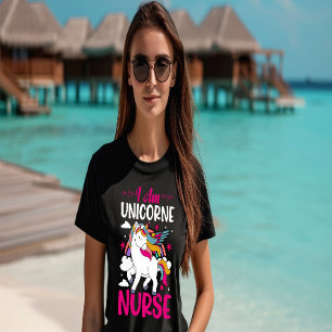 IK BEN EENHOORNVERPLEEGSTER T-SHIRT
