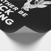 Ik ben eerder een duck jager die Hunter Lover Cost Cadeaupapier (Hoek)