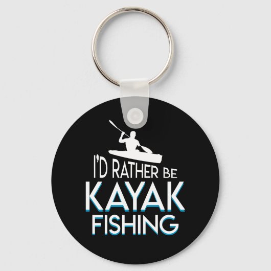 Ik ben eerder Kayaking Vist Funny Shirt Sleutelhanger (Voorkant)