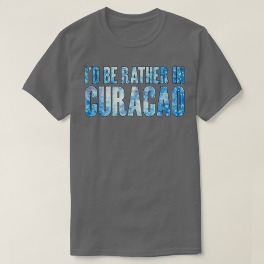 Ik ben eerder op Curaçao T-shirt (Design voorkant)
