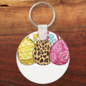 ik ben egg-stra, retro, vintage sleutelhanger (Voorkant)