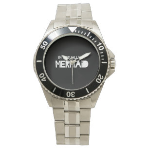 Ik ben eigenlijk een Zeemeermin Horloge