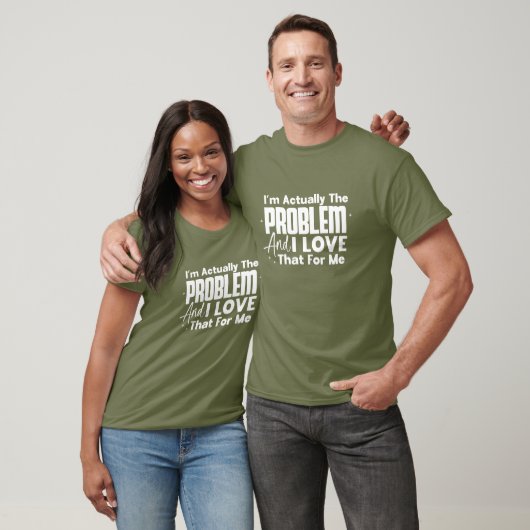 Ik Ben Eigenlijk Het Probleem - Grappig T-shirt (Unisex)