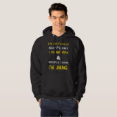 Ik ben eigenlijk niet gewoon een gemiddelde hoodie (Voorkant volledig)
