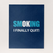 Ik ben eindelijk gestopt met roken beloning legpuzzel (Verticaal)