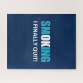 Ik ben eindelijk gestopt met roken beloning legpuzzel (Horizontaal)