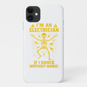 Ik Ben Elektromonteur Als Ik Dans Zonder Muziek Case-Mate iPhone Case