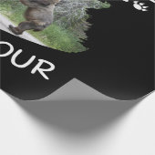 Ik ben elk uur met pensioen, gelukkig uur cadeaupapier (Hoek)