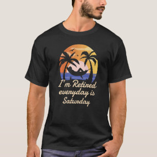 Ik ben elke dag in de steek gelaten... is zaterdag t-shirt