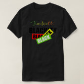 Ik ben elke dag zwart, maar vandaag ben ik Blacki T-shirt (Design voorkant)