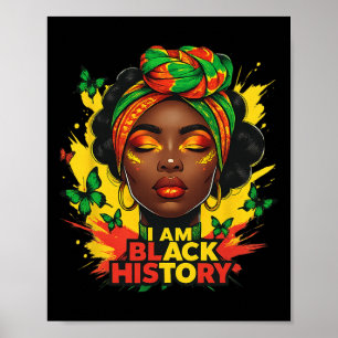 Ik ben elke maand zwart, maar deze maand ben ik zw poster