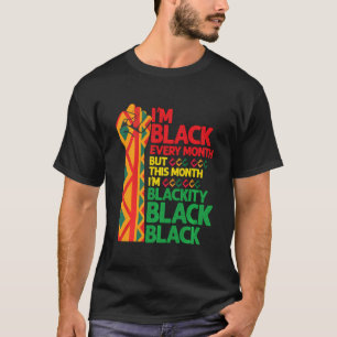 Ik ben elke maand zwart, maar deze maand ben ik zw t-shirt